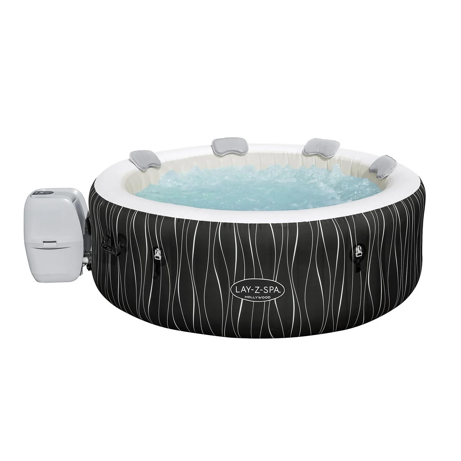 Lay-z Spa Lay-Z-Spa Hollywood Airjet Hot Tub (4-6 Person) 1 Lay-z Spa Lay-Z-Spa Hollywood Airjet Hot Tub (4-6 Person)