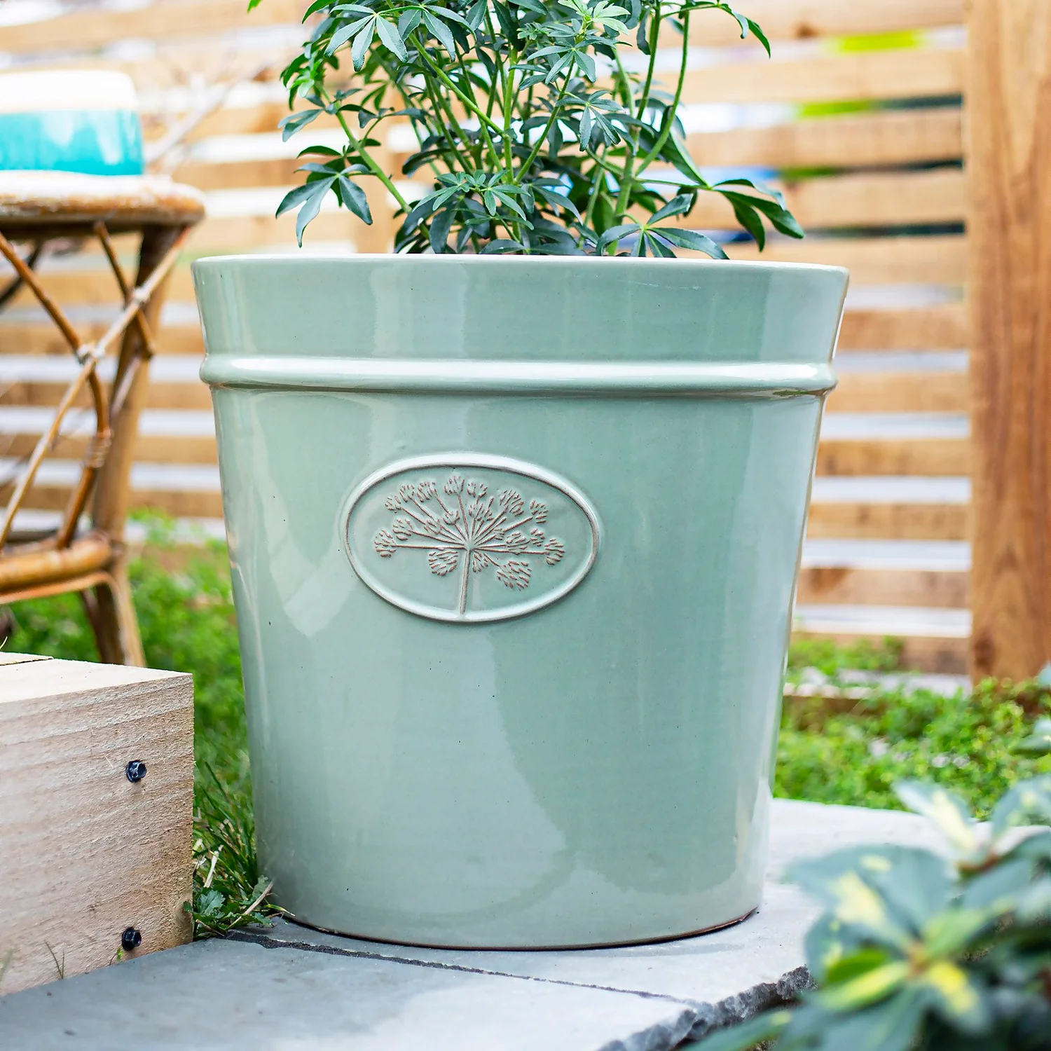 Country Living Heritage Sage Cone Pot - 27cm 6 Country Living Heritage Sage Cone Pot - 27cm - Image 6