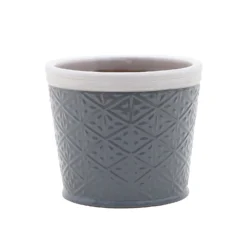 Country Living Heritage 2 Tone Denim Cone Pot - 20cm