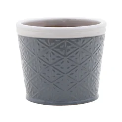 Country Living Heritage 2 Tone Denim Cone Pot - 25cm