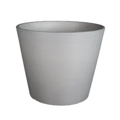 Light Grey Brush Planter - 40cm