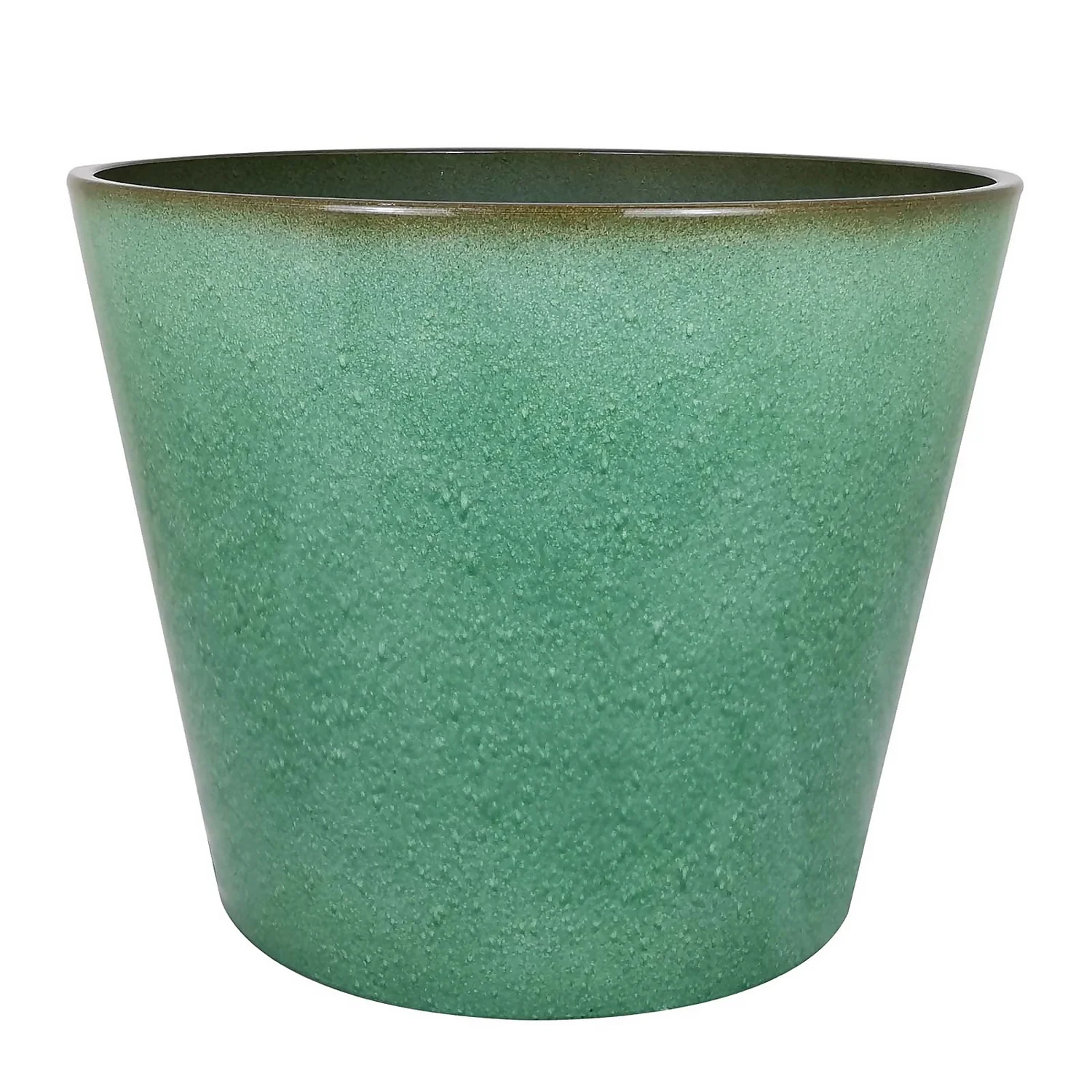 Glazed Finish Green Planter - 40cm 1 Glazed Finish Green Planter - 40cm