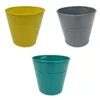 Ribbed Planter (3 Colour Mix) - 10cm