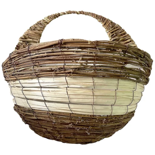 16" Yellow Rattan Willow Wall Basket -Cheap Grove Sanctuary Store 13204844 1144967693825751