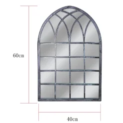 Metal Framed Gothic Outdoor Garden Mirror 5 Metal Framed Gothic Outdoor Garden Mirror -Cheap Grove Sanctuary Store 13205553 6614924142469423