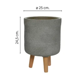 Liam Round Planter On 3 Legs - Medium -Cheap Grove Sanctuary Store 13222478 1914934510807574