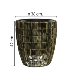 Kate Round Rattan Planter - Large 7 Kate Round Rattan Planter - Large -Cheap Grove Sanctuary Store 13222500 2344934511076869