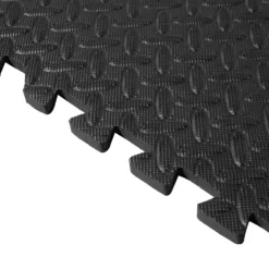 Homebase Black Leaf Patterned EVA Interlocking Gym Mats - 6 Pack 18 Homebase Black Leaf Patterned EVA Interlocking Gym Mats - 6 Pack -Cheap Grove Sanctuary Store 13225296 1914913767336692