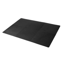 Homebase Black Leaf Patterned EVA Interlocking Gym Mats - 6 Pack 16 Homebase Black Leaf Patterned EVA Interlocking Gym Mats - 6 Pack -Cheap Grove Sanctuary Store 13225296 8994913767221222