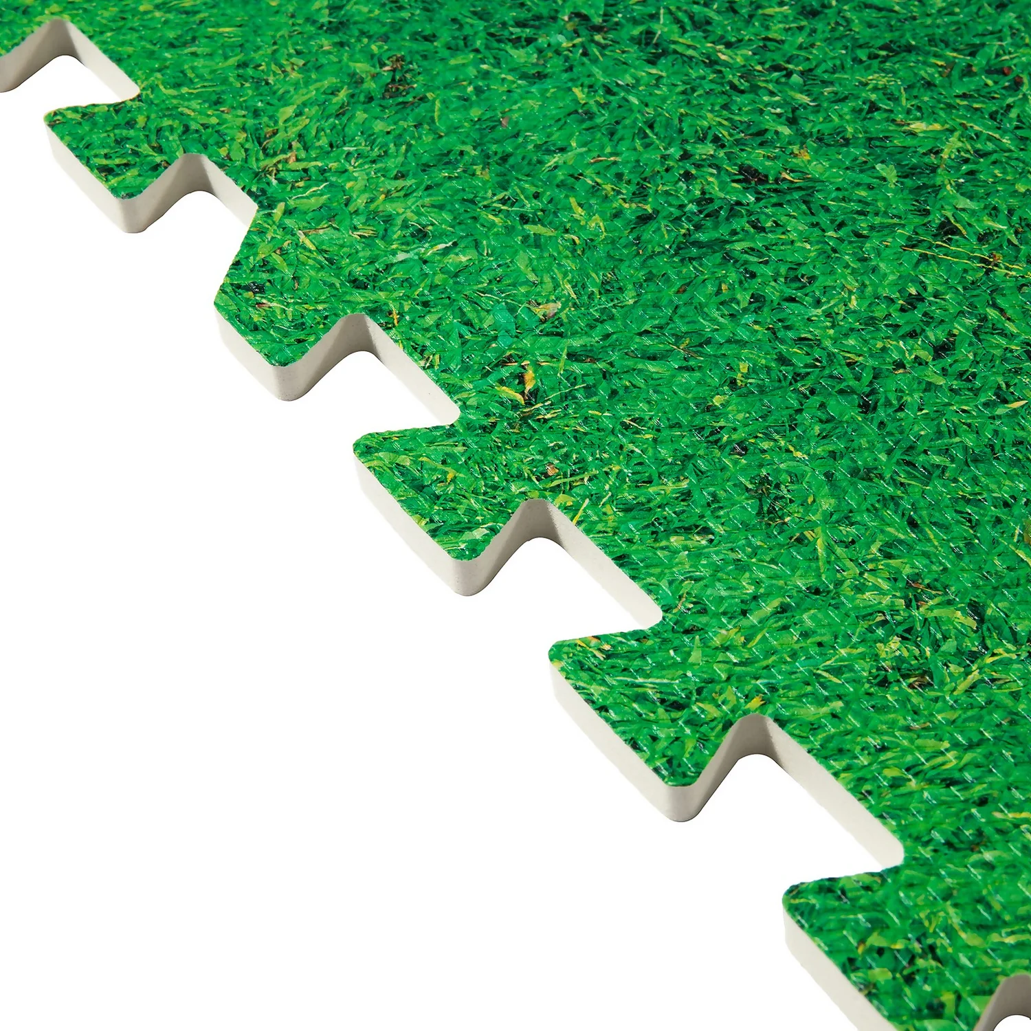 Homebase Grass Design EVA Interlocking Play Mats - 6 Pack 5 Homebase Grass Design EVA Interlocking Play Mats - 6 Pack - Image 5