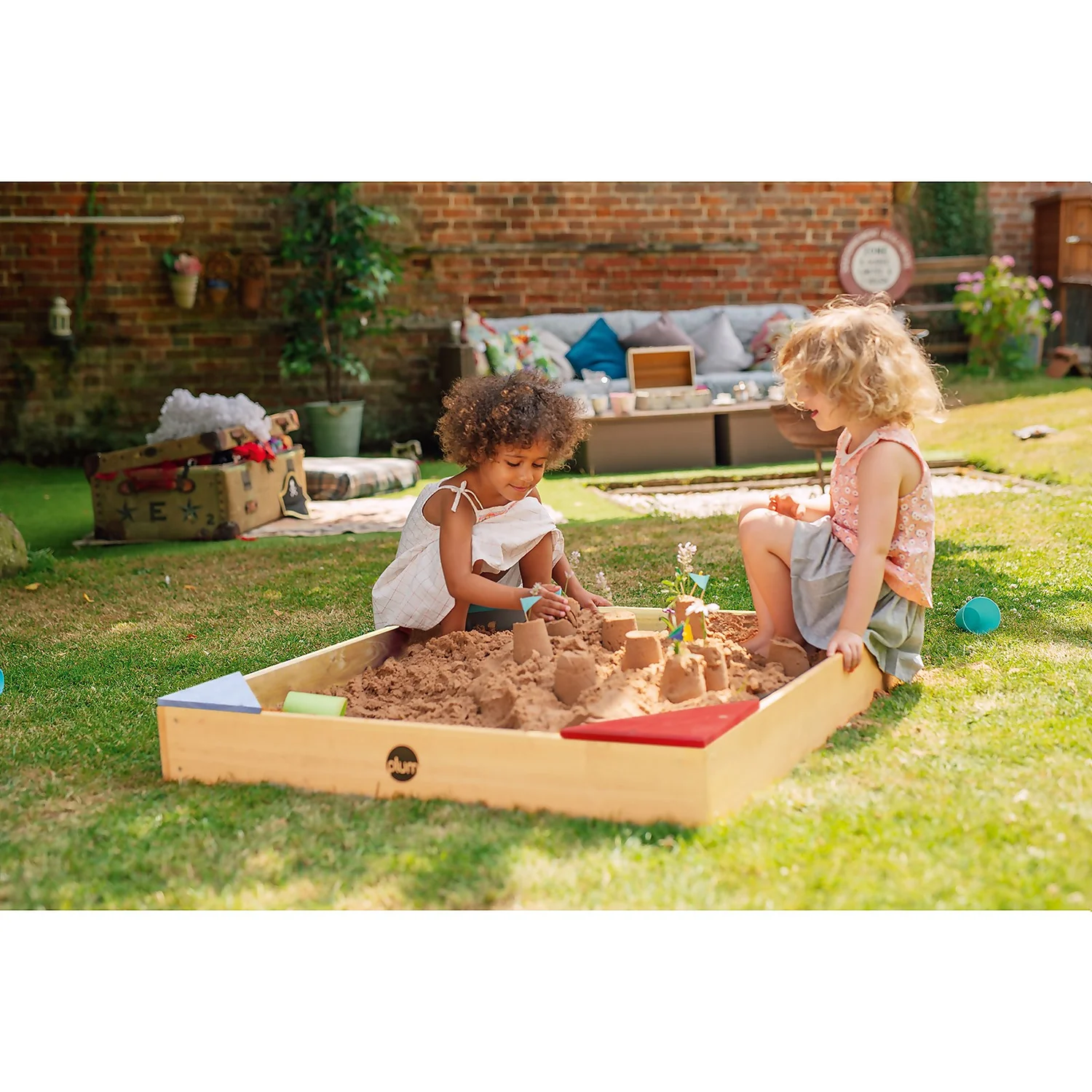 Plum Junior Natural Wooden Sand Pit 2 Plum Junior Natural Wooden Sand Pit - Image 2