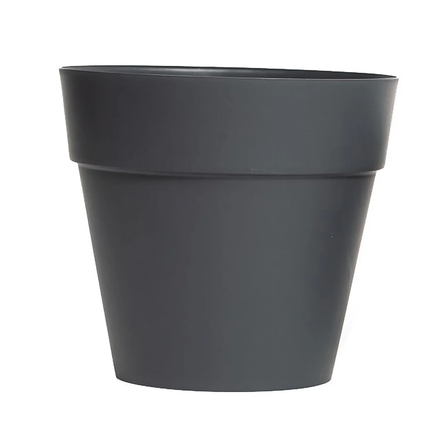 Soho Contemporary Grey Planter - 14cm 1 Soho Contemporary Grey Planter - 14cm