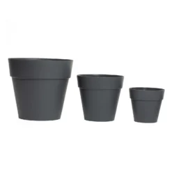 Soho Contemporary Grey Planter - 17cm 5 Soho Contemporary Grey Planter - 17cm -Cheap Grove Sanctuary Store 13297715 1934932211175154