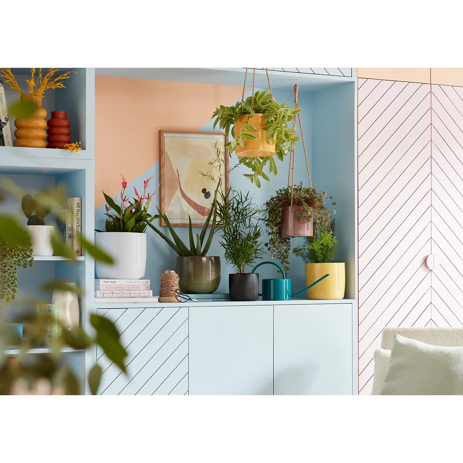 Jungle Green Plant Pot - 16cm 2 Jungle Green Plant Pot - 16cm - Image 2