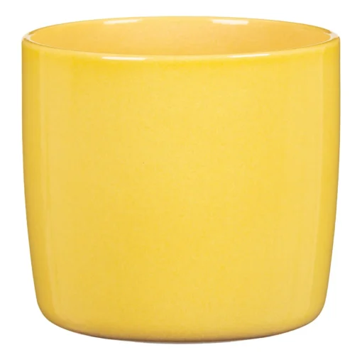 Yellow Solare Plant Pot - 18cm -Cheap Grove Sanctuary Store 13432905 5404914561513186