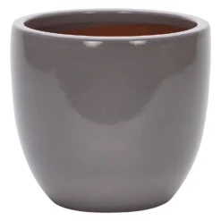 Glazed Grey Heritage Egg Pot - 38cm