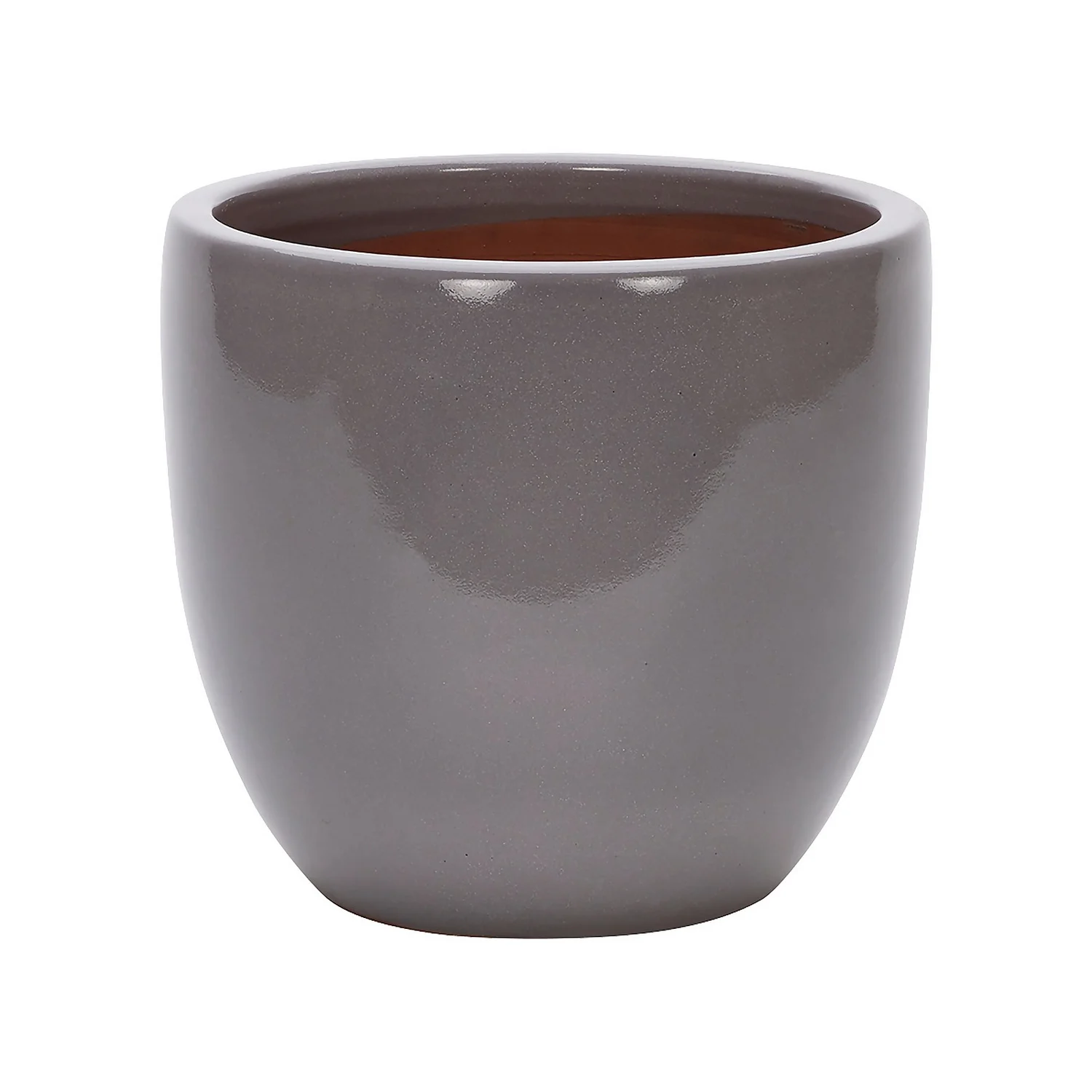 Glazed Grey Heritage Egg Pot - 26cm 1 Glazed Grey Heritage Egg Pot - 26cm