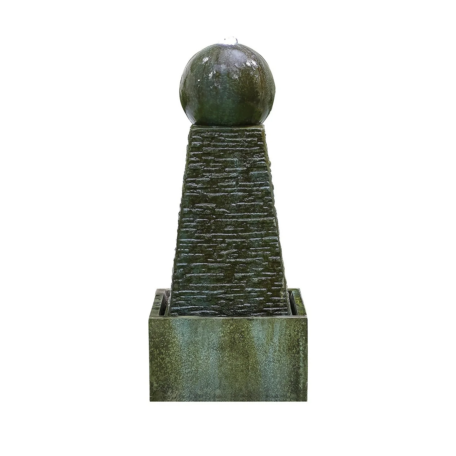 Stylish Fountain Obelisk Falls Water Feature With LEDs 1 Stylish Fountain Obelisk Falls Water Feature With LEDs