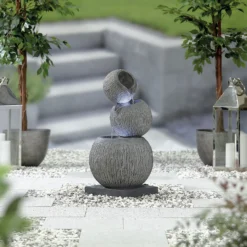 Stylish Fountain Illusion Falls Water Feature With LEDs 11 Stylish Fountain Illusion Falls Water Feature With LEDs -Cheap Grove Sanctuary Store 13846045 3854962027687717