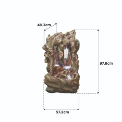 Stylish Fountain Colorado Falls Water Feature With LEDs 5 Stylish Fountain Colorado Falls Water Feature With LEDs -Cheap Grove Sanctuary Store 13846061 1254978880621934