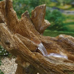 Stylish Fountain Knotted Willow Falls Water Feature With LEDs 8 Stylish Fountain Knotted Willow Falls Water Feature With LEDs -Cheap Grove Sanctuary Store 13846064 1284962028036575