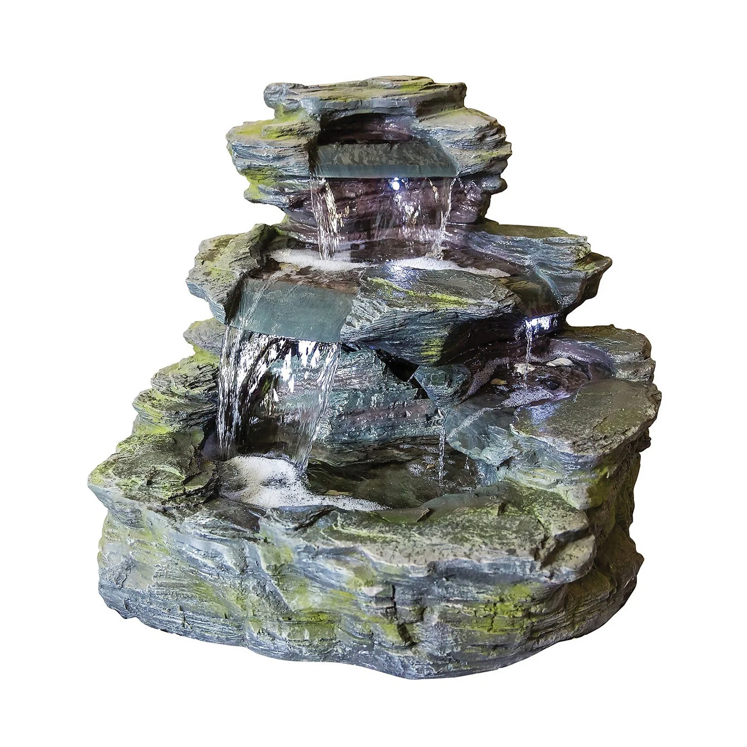 Stylish Fountain Garda Falls Water Feature With LEDs 1 Stylish Fountain Garda Falls Water Feature With LEDs