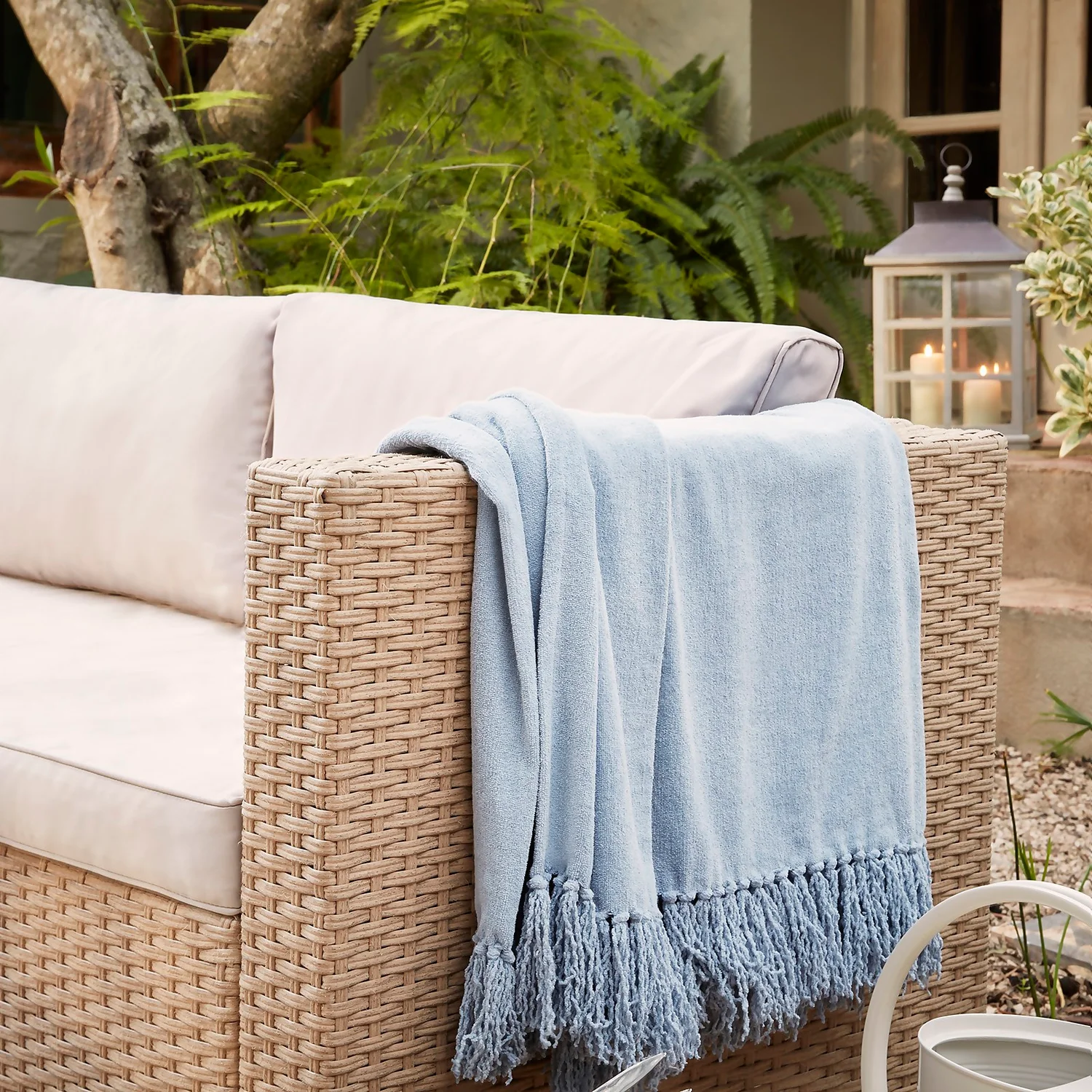 Alexandria Rattan Effect Garden Corner Sofa Set 4 Alexandria Rattan Effect Garden Corner Sofa Set - Image 4