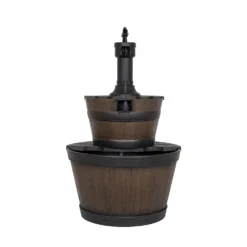 Stylish Fountain Whiskey Barrels Garden Water Feature 19 Stylish Fountain Whiskey Barrels Garden Water Feature -Cheap Grove Sanctuary Store 13944159 1945005845191088