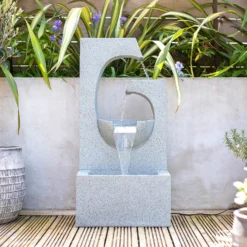 Stylish Fountain Ango Falls Garden Water Feature With LEDs 13 Stylish Fountain Ango Falls Garden Water Feature With LEDs -Cheap Grove Sanctuary Store 13947169 2065005844485926