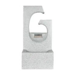 Stylish Fountain Ango Falls Garden Water Feature With LEDs 15 Stylish Fountain Ango Falls Garden Water Feature With LEDs -Cheap Grove Sanctuary Store 13947169 8335005844564823