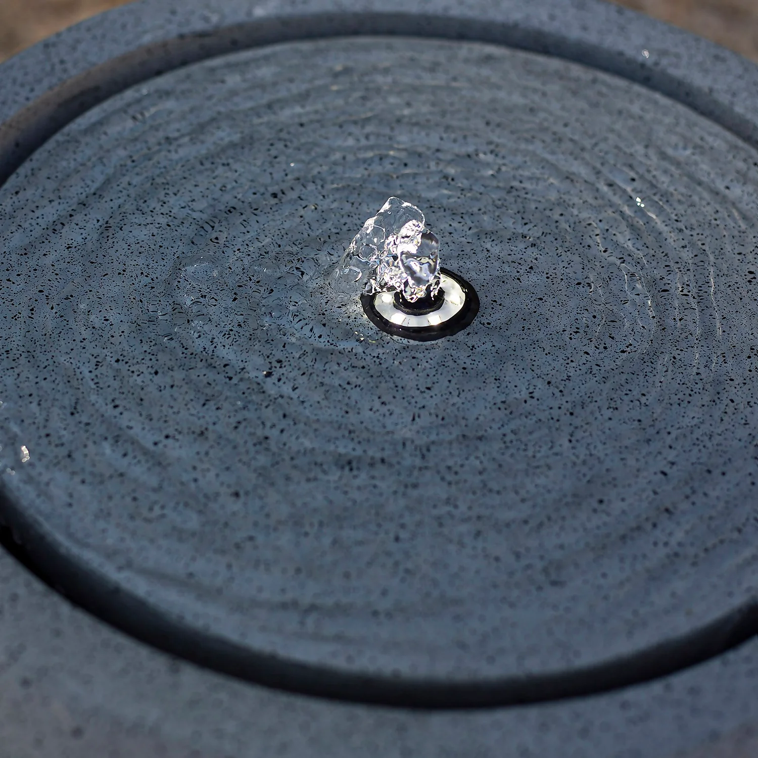 Stylish Fountain Nara Ripple Garden Water Feature With LEDs 5 Stylish Fountain Nara Ripple Garden Water Feature With LEDs - Image 5