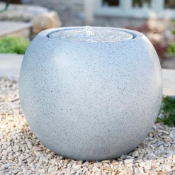 Stylish Fountain Nara Ripple Garden Water Feature With LEDs 8 Stylish Fountain Nara Ripple Garden Water Feature With LEDs -Cheap Grove Sanctuary Store 13947171 7665005844791440