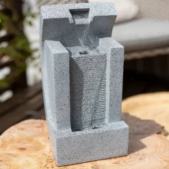 Stylish Fountain Kiso Column Garden Water Feature With LEDs 7 Stylish Fountain Kiso Column Garden Water Feature With LEDs -Cheap Grove Sanctuary Store 13947172 1325005844798628