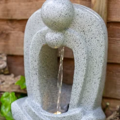Stylish Fountain Zen Pour Garden Water Feature With LEDs 10 Stylish Fountain Zen Pour Garden Water Feature With LEDs -Cheap Grove Sanctuary Store 13947173 3655005844923803
