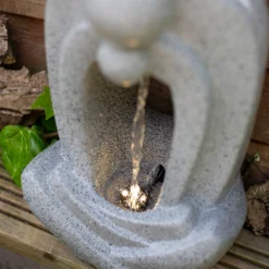 Stylish Fountain Zen Pour Garden Water Feature With LEDs 8 Stylish Fountain Zen Pour Garden Water Feature With LEDs -Cheap Grove Sanctuary Store 13947173 3885005844790114