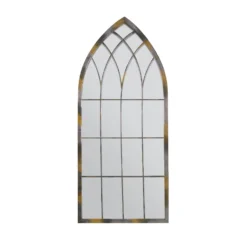 MirrorOutlet Rose Garden Rustic Arch Metal Garden Mirror- 115x50cm -Cheap Grove Sanctuary Store 13950554 1374987138969488