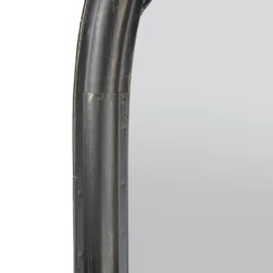 MirrorOutlet Black Somerley Chapel Arch Extra Large Metal Garden Mirror - 150x81cm -Cheap Grove Sanctuary Store 13950566 1884987173096960