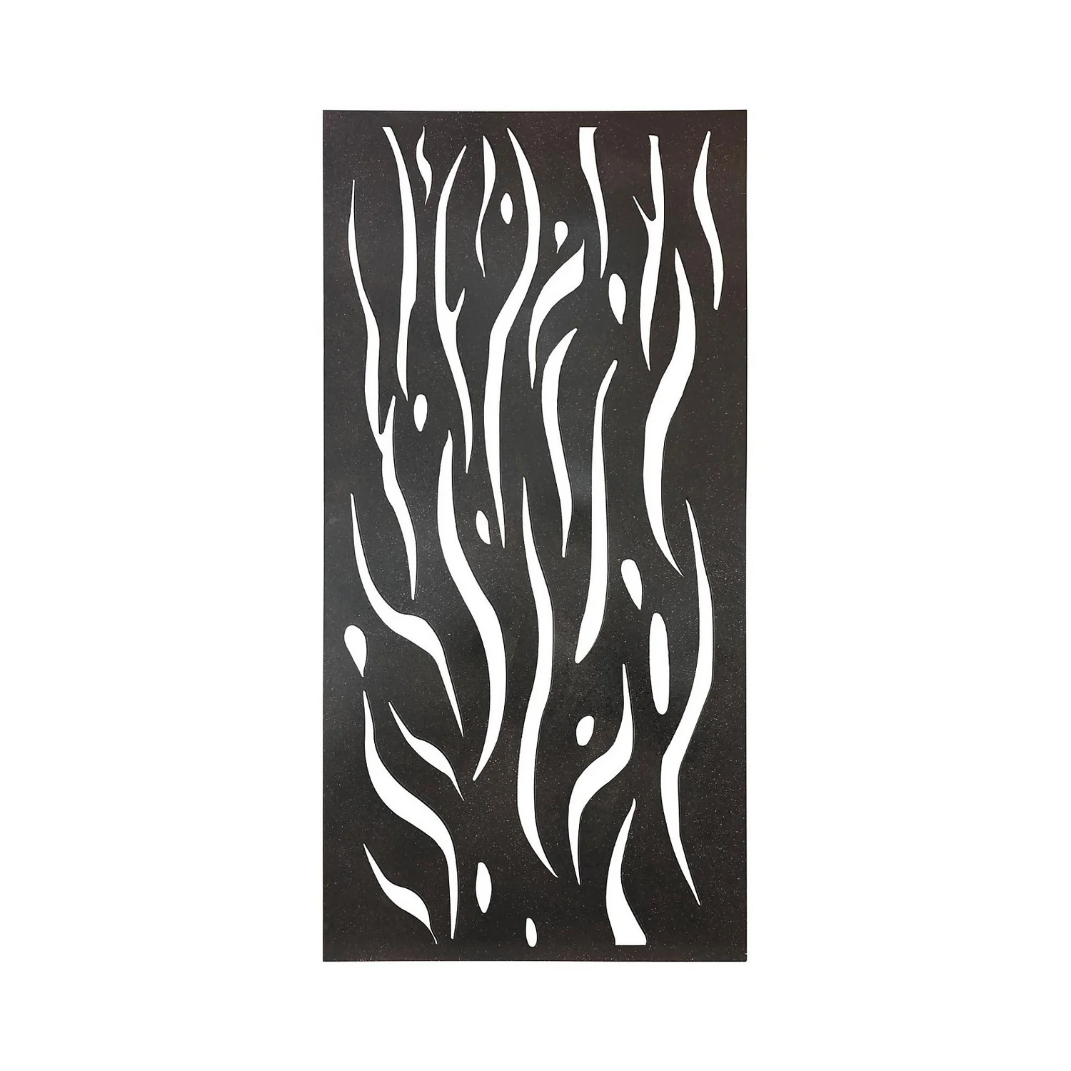 Amarelle Large Metal Flame Design Decorative Garden Screen - 120 X 60cm 2 Amarelle Large Metal Flame Design Decorative Garden Screen - 120 X 60cm - Image 2