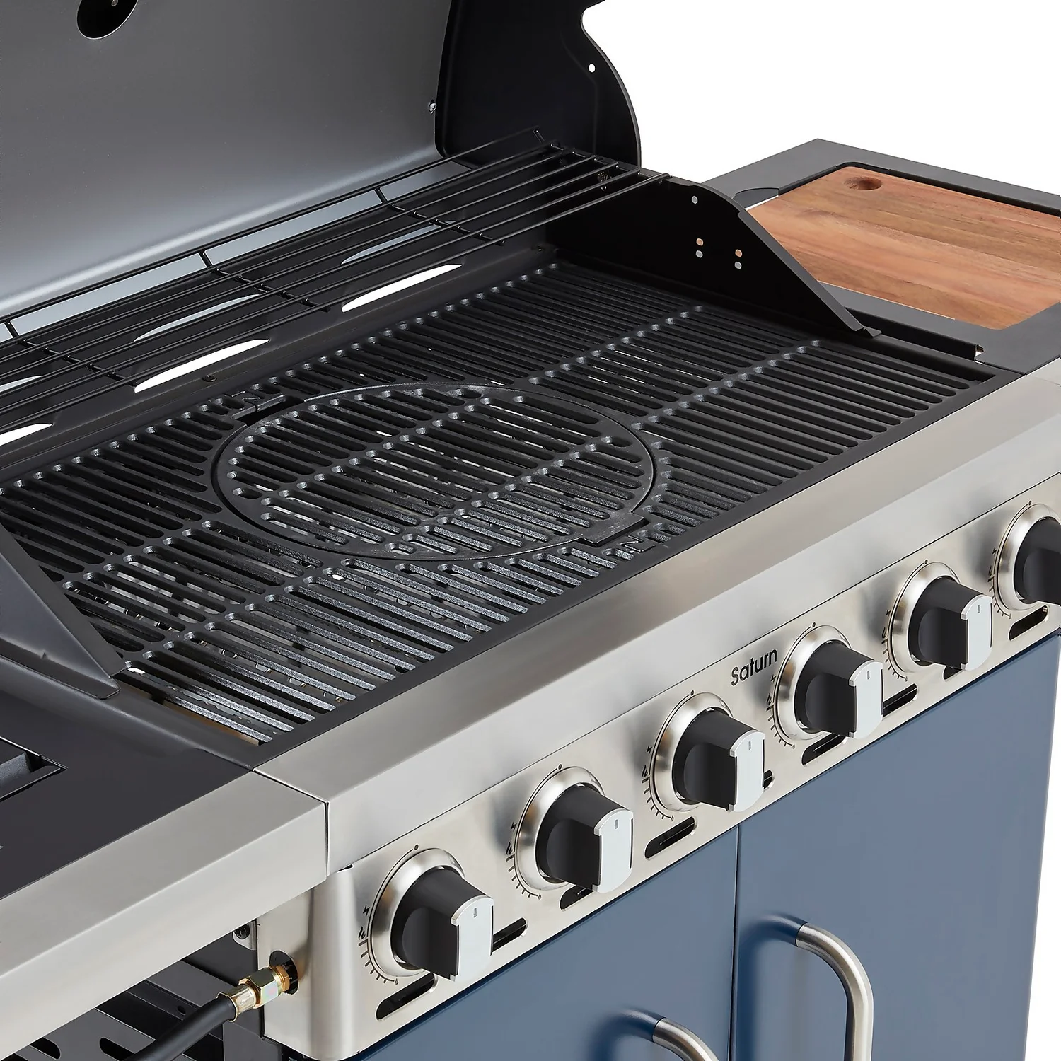 Outback Saturn Pro Blue 6 Burner Gas BBQ 4 Outback Saturn Pro Blue 6 Burner Gas BBQ - Image 4