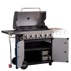 Outback Saturn Pro Blue 6 Burner Gas BBQ 12 Outback Saturn Pro Blue 6 Burner Gas BBQ -Cheap Grove Sanctuary Store 13950669 4674999049155167