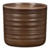 Scheurich Ripple Brown Indoor Pot - 20cm