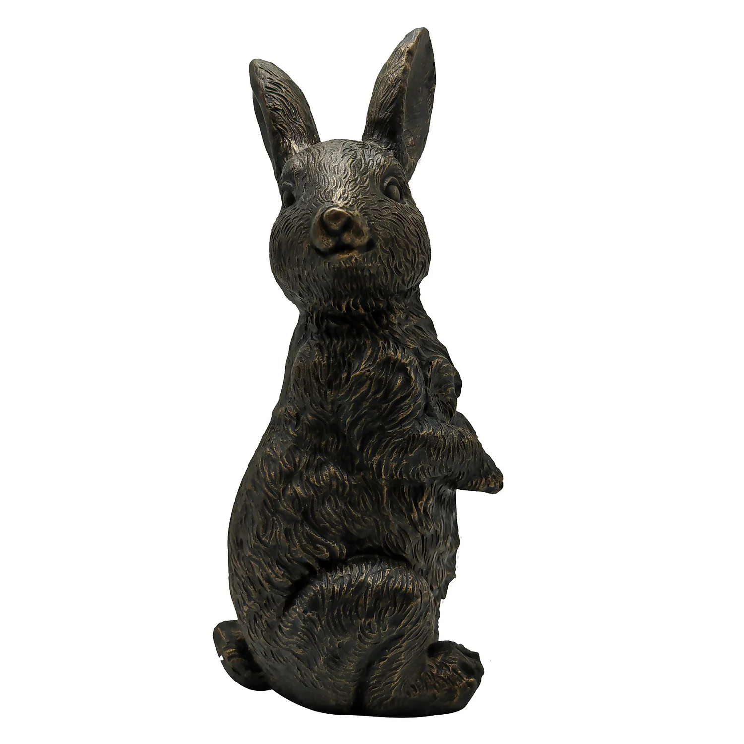 Bronze Look Rabbit Garden Ornament 1 Bronze Look Rabbit Garden Ornament