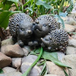 Bronze Look Hedgehog Family Garden Ornament -Cheap Grove Sanctuary Store 13965951 1215014597096407