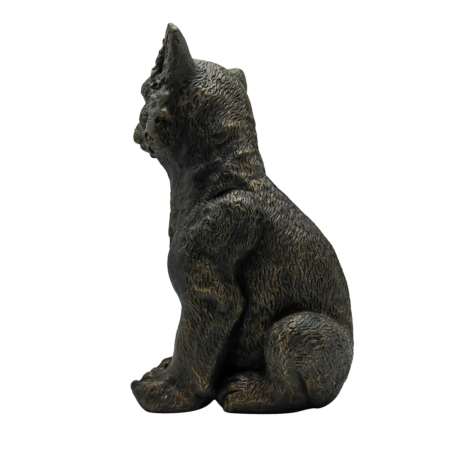 Bronze Look Fox Garden Ornament 4 Bronze Look Fox Garden Ornament - Image 4