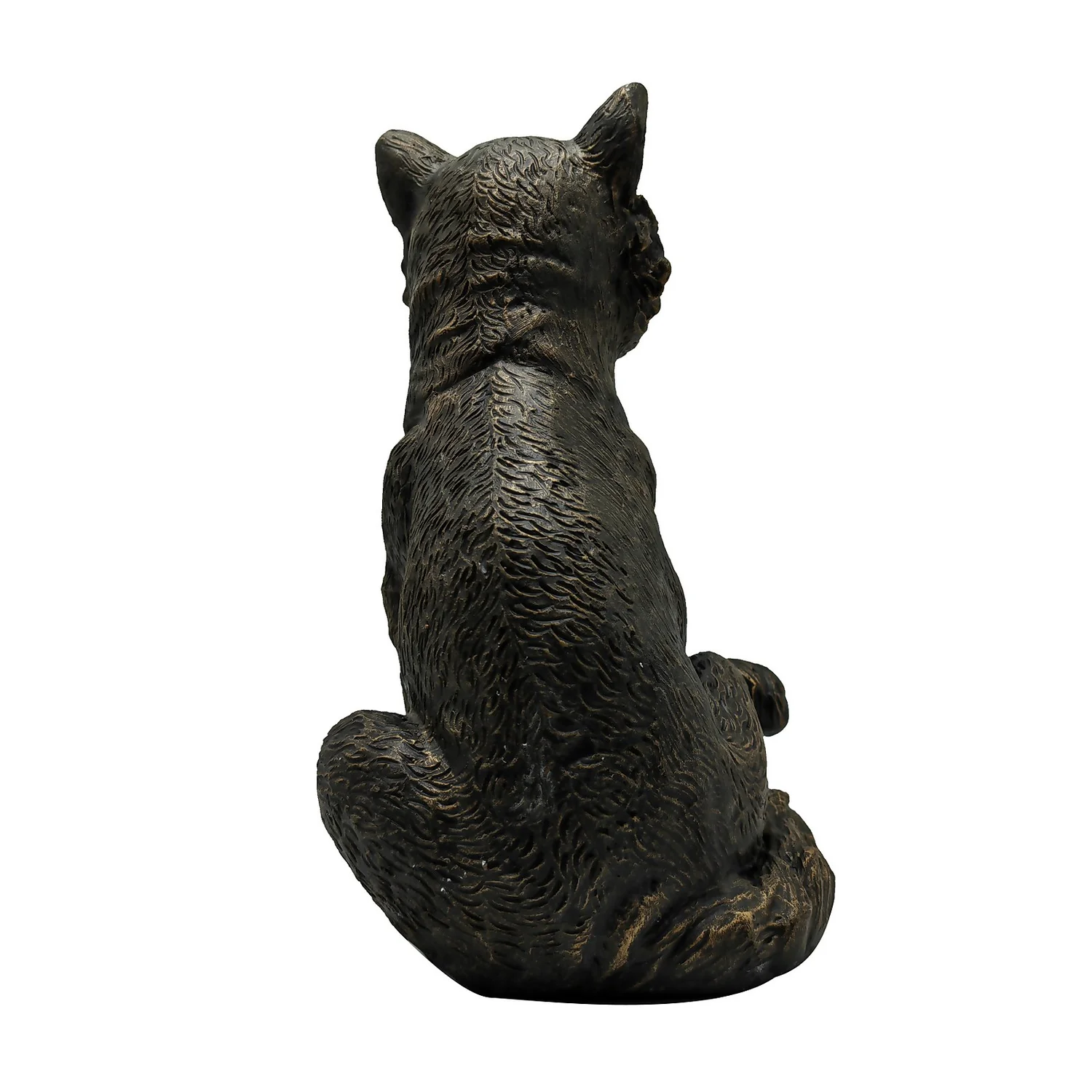 Bronze Look Fox Garden Ornament 5 Bronze Look Fox Garden Ornament - Image 5