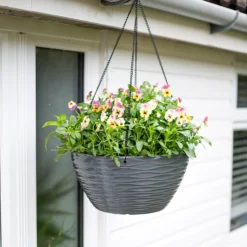 Wave Hanging Basket Charcoal - 35cm -Cheap Grove Sanctuary Store 13973619 8425011239864117