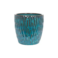 Chiswick Textured Pot Green - 38cm