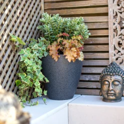 Pinto Egg Pot Grey - 37cm -Cheap Grove Sanctuary Store 13973672 1565011238816898