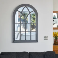 Eden Home And Garden Mirror - Grey -Cheap Grove Sanctuary Store 13975353 1025011241056281