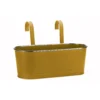 15in Fence & Balcony Planter - Mustard